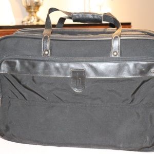 Hartmann Black Ballistic Nylon Expandable Luggage